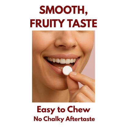 ELOVATE Glucose Tablets, Peach & Raspberry Variety – 15g Per Serving, Chewable, Gluten Free – 4 Tubes (40 Count)